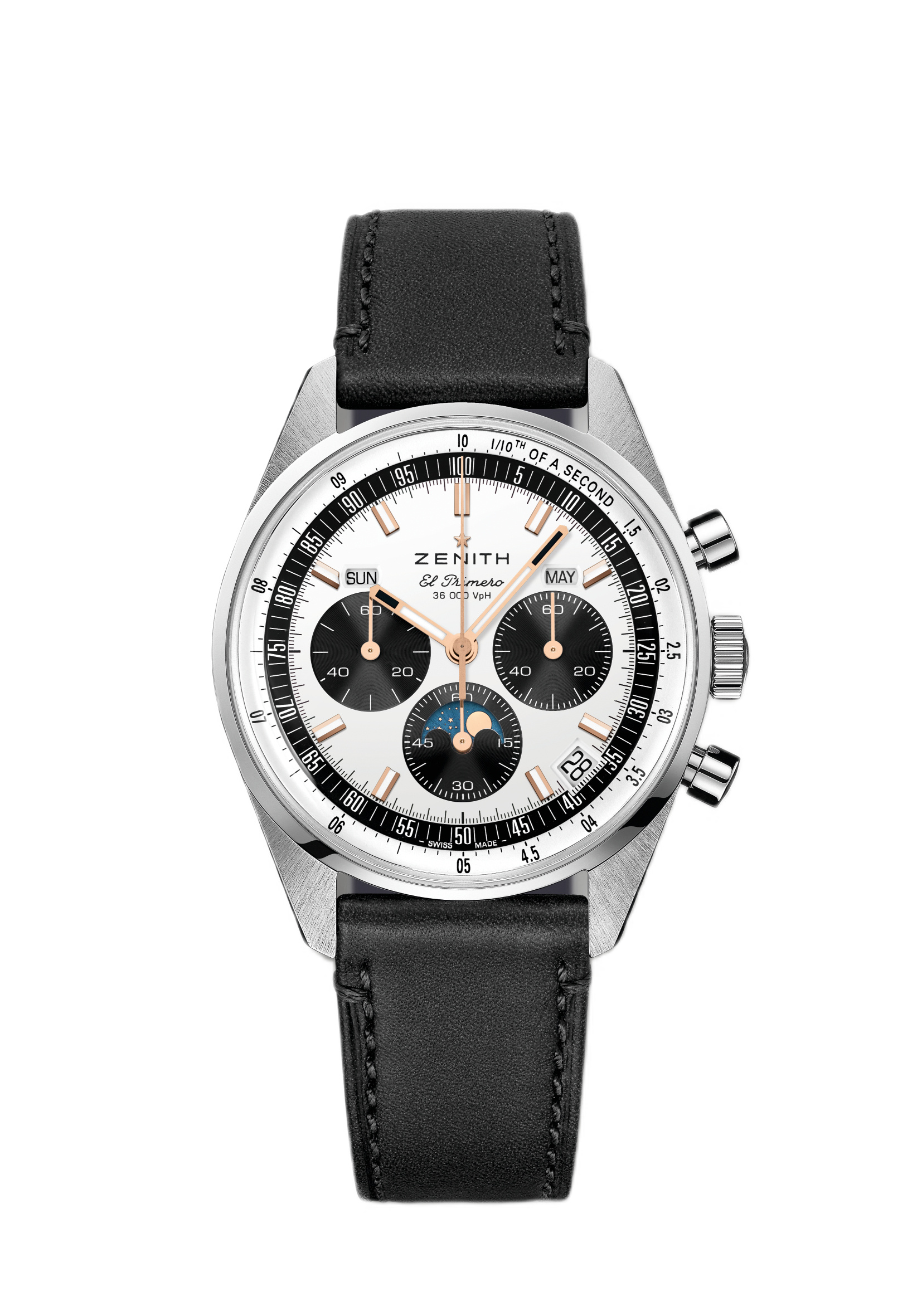 Men's watch / unisex  ZENITH, Chronomaster Original Triple Calendar / 38mm, SKU: 03.3400.3610/38.C911 | watchphilosophy.co.uk