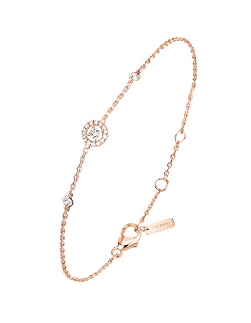 Women Jewellery  MESSIKA, Joy XS Diamond Pink Gold Bracelet, SKU: 05337-PG | watchphilosophy.co.uk