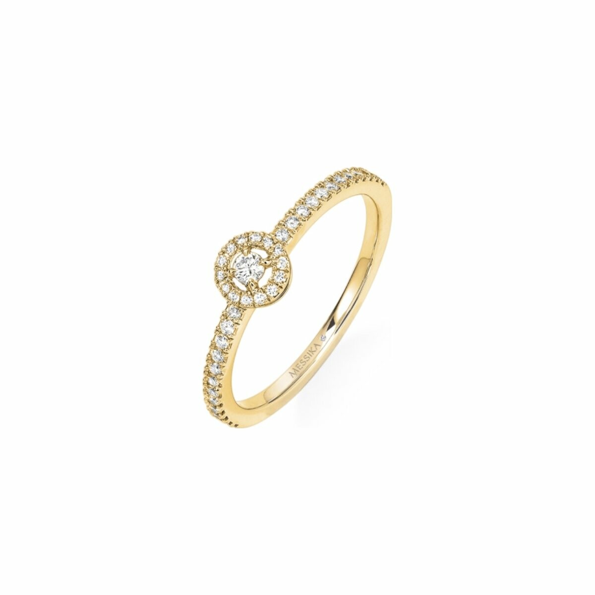 Women Jewellery  MESSIKA, Joy PM Diamond Yellow Gold Small Size Ring, SKU: 05493-YG | watchphilosophy.co.uk