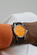 Men's watch / unisex  NOMOS GLASHÜTTE, Club Campus 38 Future Orange / 38.50mm, SKU: 729 | watchphilosophy.co.uk