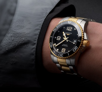 Men's watch / unisex  LONGINES, HydroConquest / 41mm, SKU: L3.740.3.56.7 | watchphilosophy.co.uk