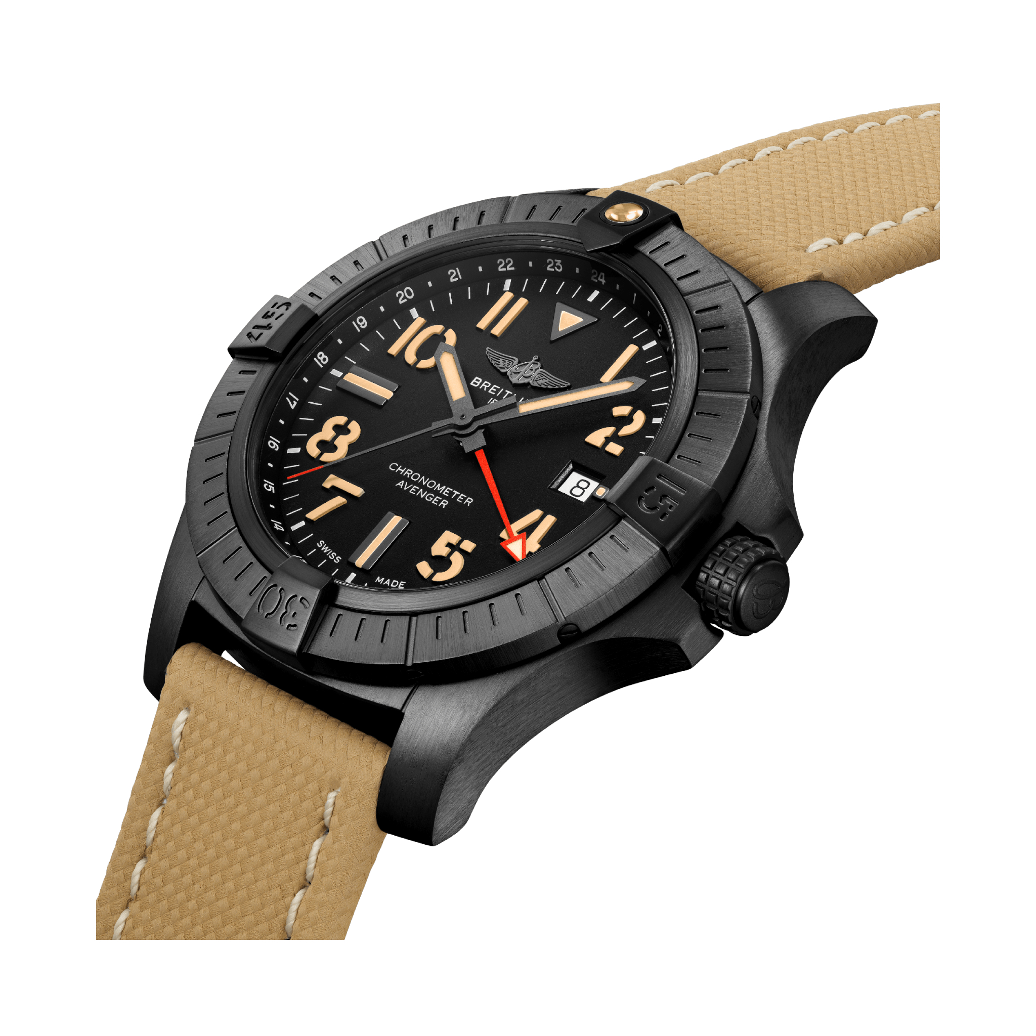 Men's watch / unisex  BREITLING, Avenger Automatic GMT / 45mm, SKU: V32395101B1X1 | watchphilosophy.co.uk