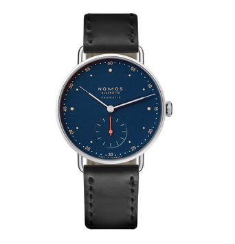 Men's watch / unisex  NOMOS GLASHÜTTE, Metro Neomatik Midnight Blue / 35mm, SKU: 1110 | watchphilosophy.co.uk