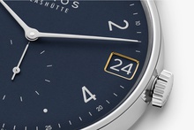 Men's watch / unisex NOMOS GLASHÜTTE, Minimatik 39 Date Blue / 39.50mm, SKU: 1252 | watchphilosophy.co.uk