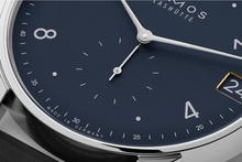 Men's watch / unisex NOMOS GLASHÜTTE, Minimatik 39 Date Blue / 39.50mm, SKU: 1252 | watchphilosophy.co.uk