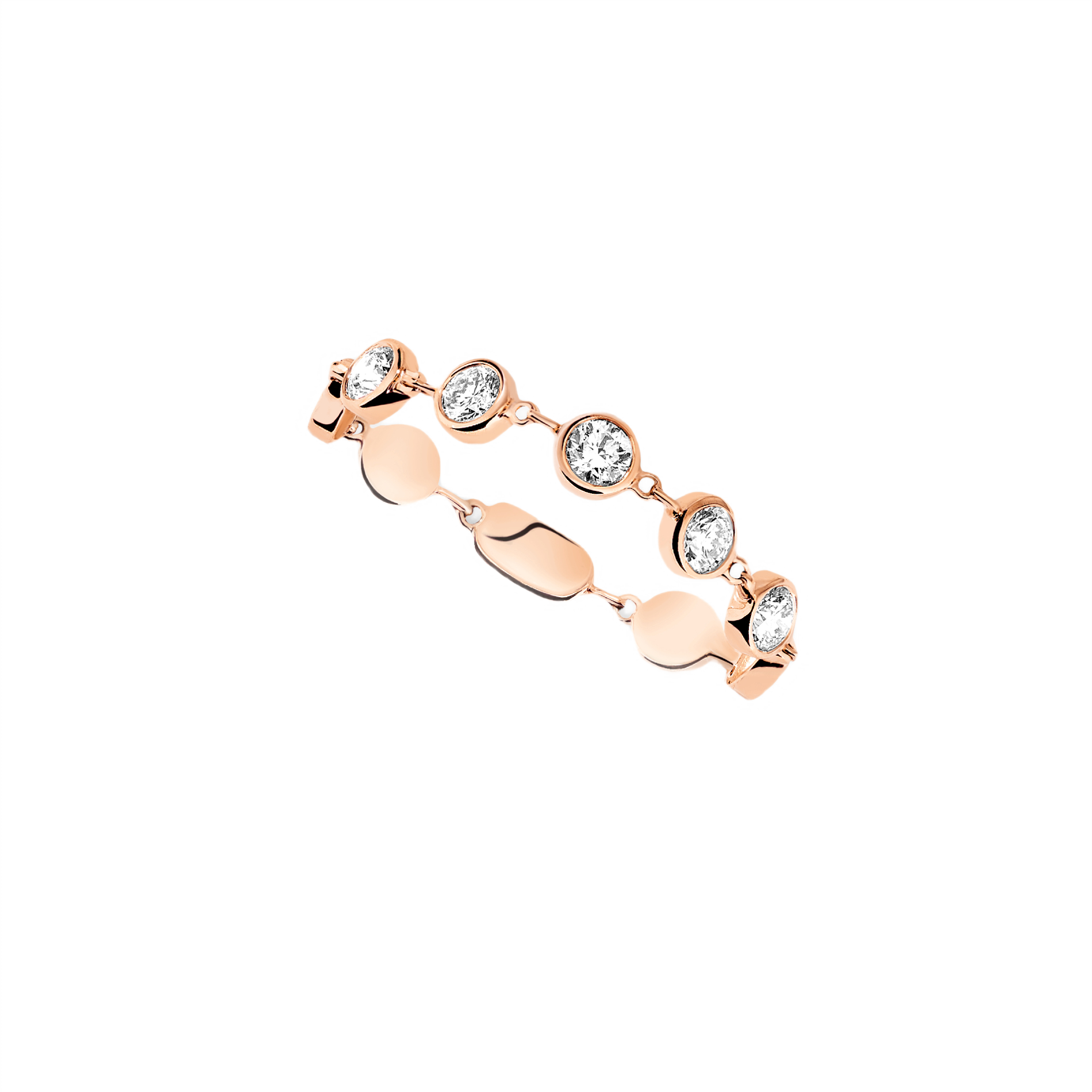 Women Jewellery  MESSIKA, D-Vibes SM Pink Gold Diamond Ring, SKU: 12990-PG | watchphilosophy.co.uk