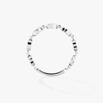 Women Jewellery  MESSIKA, D-Vibes MM White Gold Diamond Ring, SKU: 12991-WG | watchphilosophy.co.uk