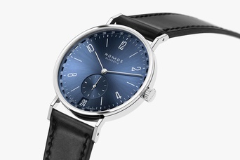 Men's watch / unisex  NOMOS GLASHÜTTE, Tangente 2Date Blue / 37.50mm, SKU: 136.SB | watchphilosophy.co.uk