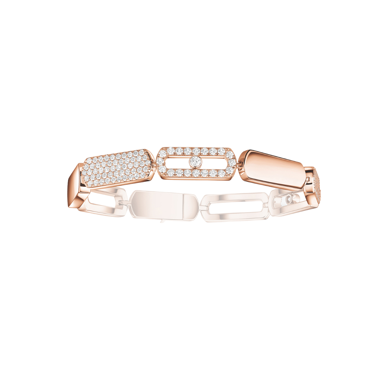 Women Jewellery  MESSIKA, Imperial Move LM Pink Gold Diamond Bracelet, SKU: 13790-PG | watchphilosophy.co.uk