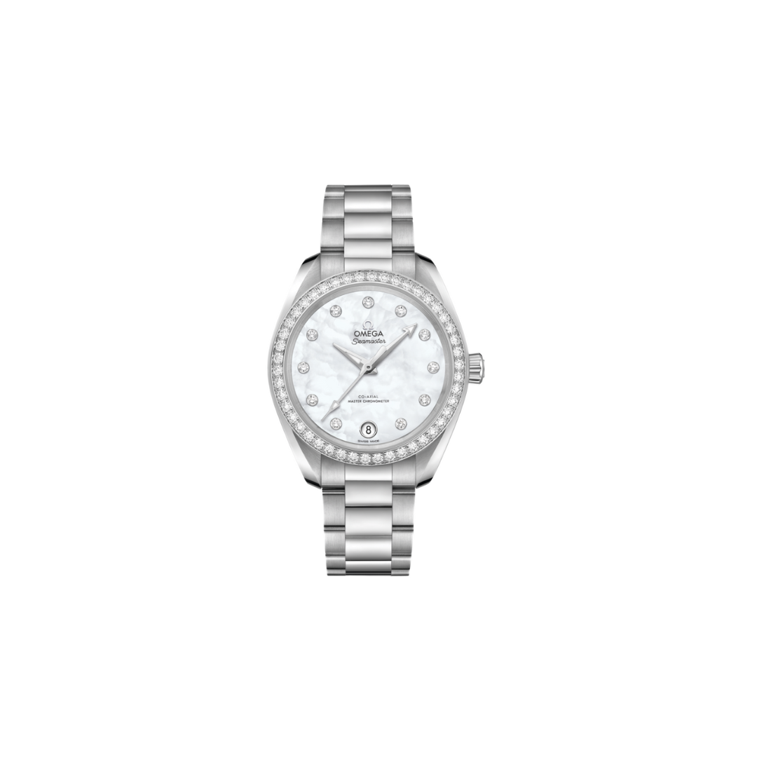 Ladies' watch  OMEGA, Seamaster Aqua Terra / 34mm, SKU: 220.15.34.20.55.001 | watchphilosophy.co.uk