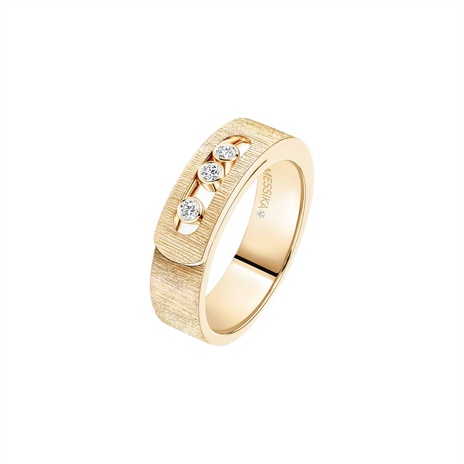 Women Jewellery / Unisex  MESSIKA, Move Noa Ciselé Yellow Gold Diamond Ring, SKU: 14482-YG | watchphilosophy.co.uk