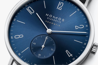 Men's watch / unisex  NOMOS GLASHÜTTE, Tangente Neomatik 39 Blue Gold / 38.50mm, SKU: 146 | watchphilosophy.co.uk