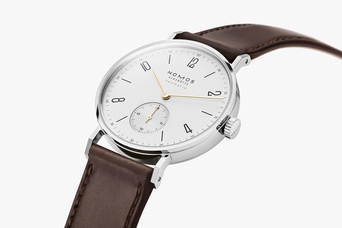 Ladies' watch  NOMOS GLASHÜTTE, Tangente Neomatik Doré / 35mm, SKU: 192.SB | watchphilosophy.co.uk