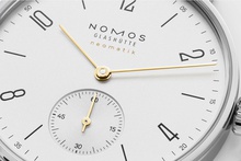 Ladies' watch  NOMOS GLASHÜTTE, Tangente Neomatik Doré / 35mm, SKU: 192.SB | watchphilosophy.co.uk