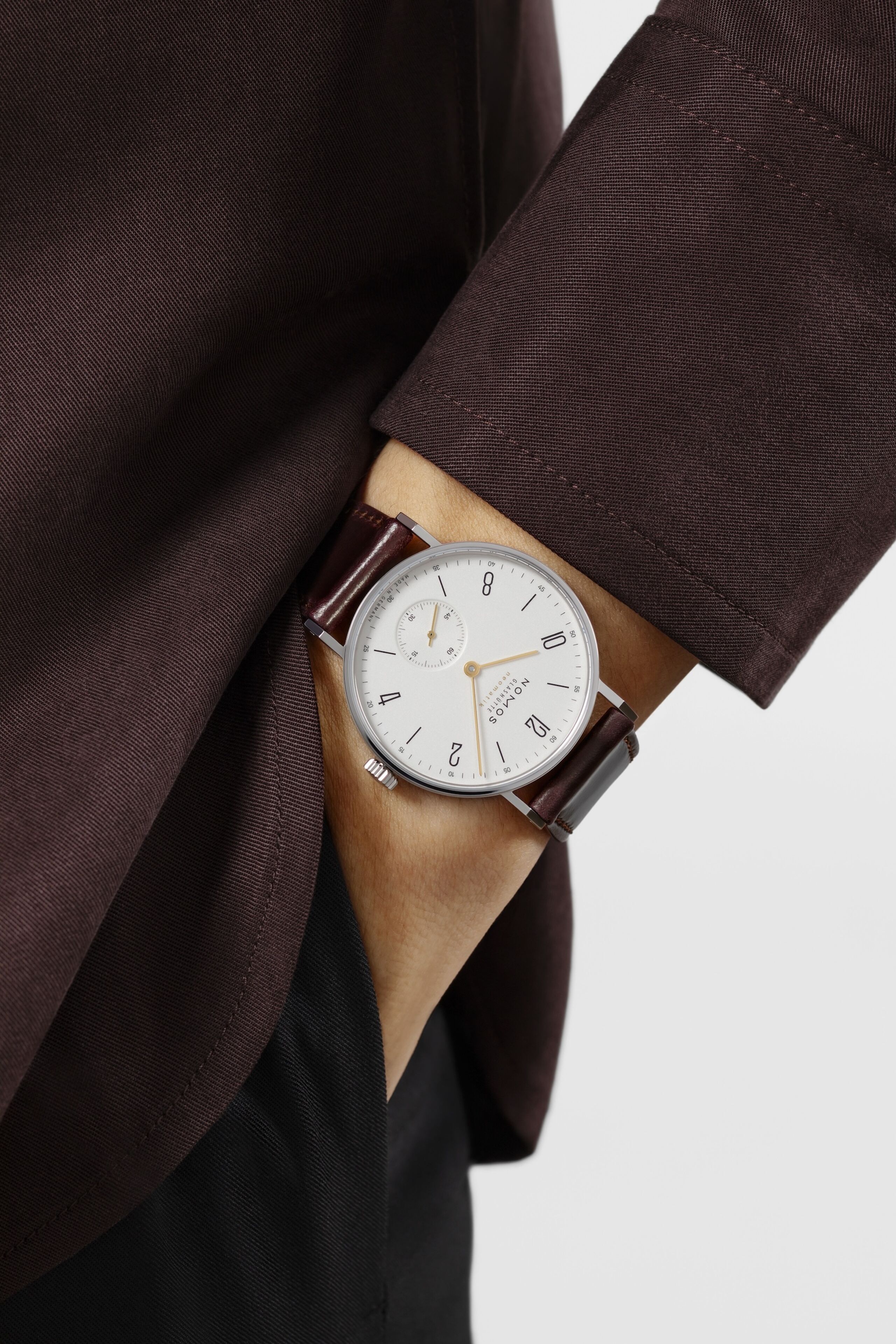 Ladies' watch  NOMOS GLASHÜTTE, Tangente Neomatik Doré / 35mm, SKU: 192.SB | watchphilosophy.co.uk