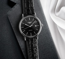 Men's watch / unisex  LONGINES, Presence / 38.5mm, SKU: L4.921.4.52.2 | watchphilosophy.co.uk