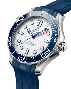 Men's watch / unisex  OMEGA, Seamaster Diver 300M America’s Cup / 42mm, SKU: 210.32.42.20.04.002 | watchphilosophy.co.uk