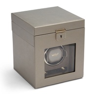  WOLF 1834, Palermo Single Watch Winder With Jewellery Storage, SKU: 213778 | watchphilosophy.co.uk