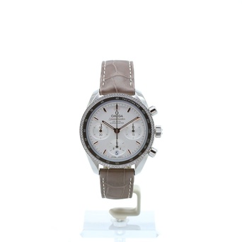 Ladies' watch  OMEGA, Speedmaster 38 Co Axial Chronometer Chronograph / 38mm, SKU: 324.38.38.50.02.001 | watchphilosophy.co.uk