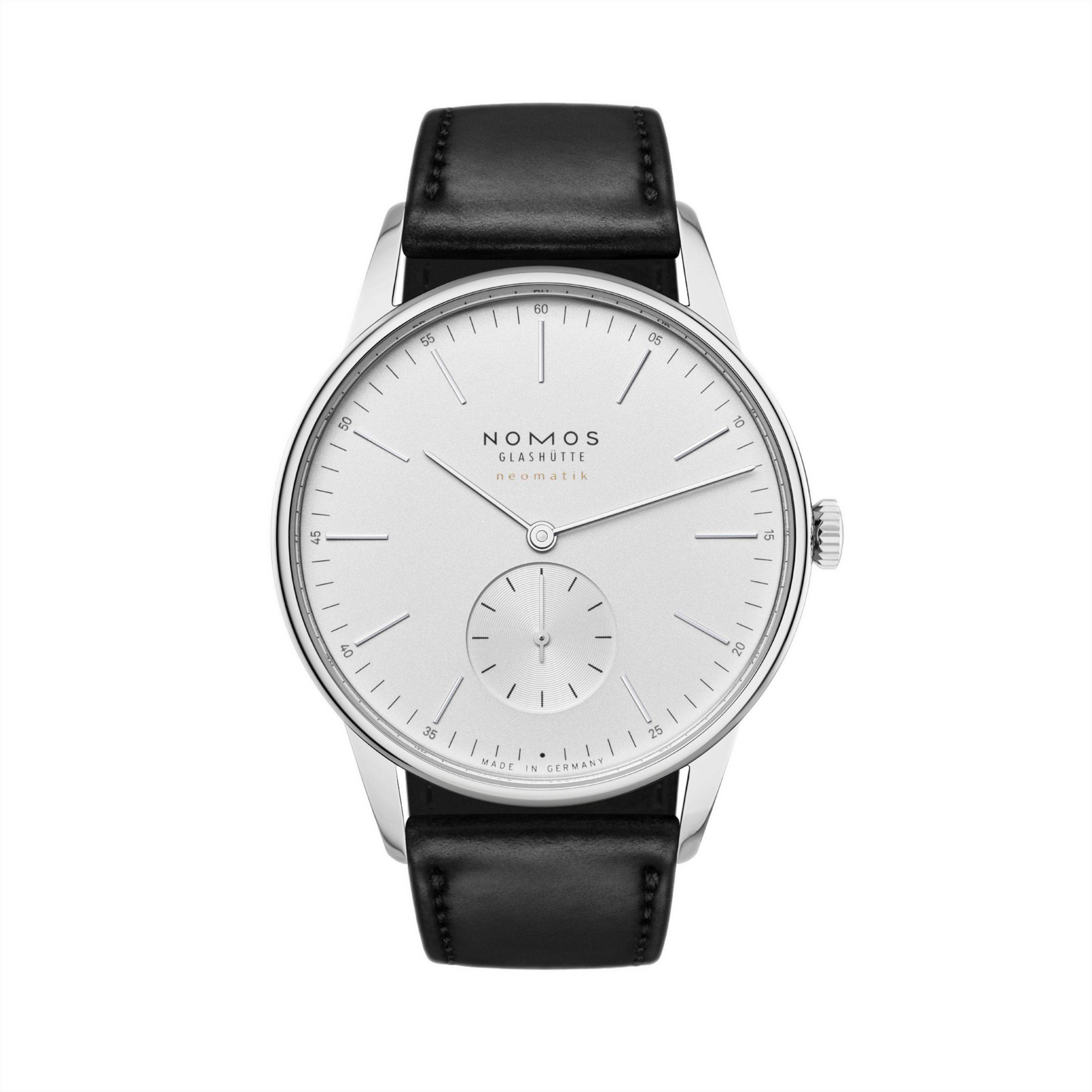 Men's watch / unisex  NOMOS GLASHÜTTE, Orion Neomatik 39 White / 38.50mm, SKU: 341 | watchphilosophy.co.uk