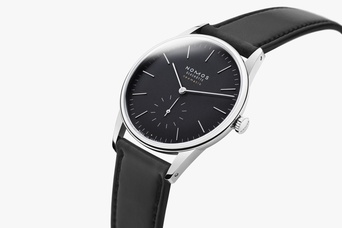 Men's watch / unisex  NOMOS GLASHÜTTE, Orion Neomatik 39 Black / 38.50mm, SKU: 346 | watchphilosophy.co.uk