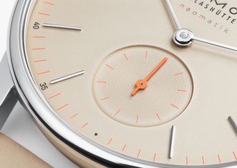 Ladies' watch  NOMOS GLASHÜTTE, Orion Neomatik Champagne / 36.40mm, SKU: 393 | watchphilosophy.co.uk