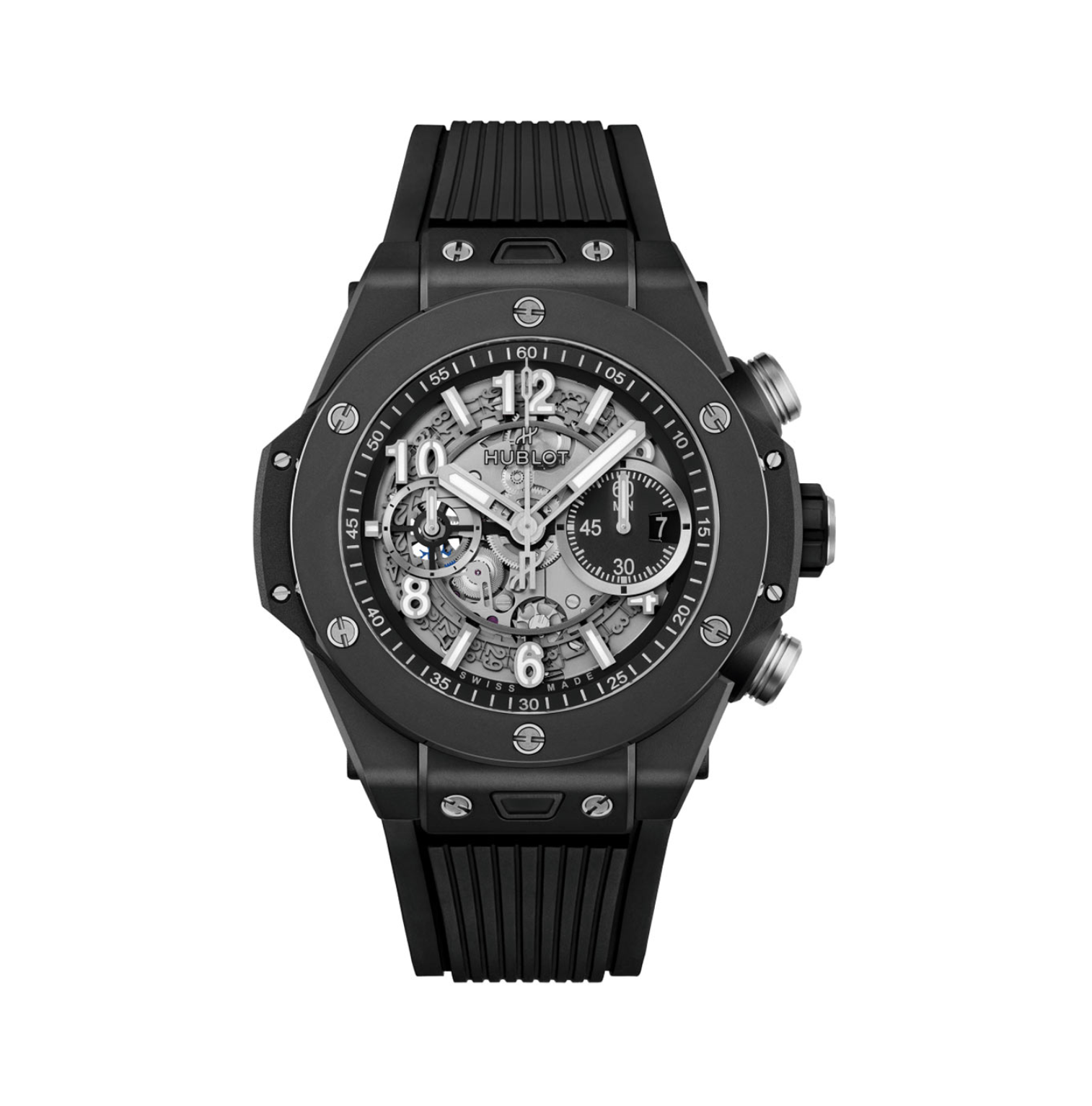 Men's watch / unisex  HUBLOT, Big Bang Unico Black Magic / 44mm, SKU: 421.CI.1170.RX | watchphilosophy.co.uk