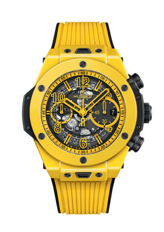 Men's watch / unisex  HUBLOT, Big Bang Unico Yellow Magic / 44mm, SKU: 421.CY.471Y.RX | watchphilosophy.co.uk