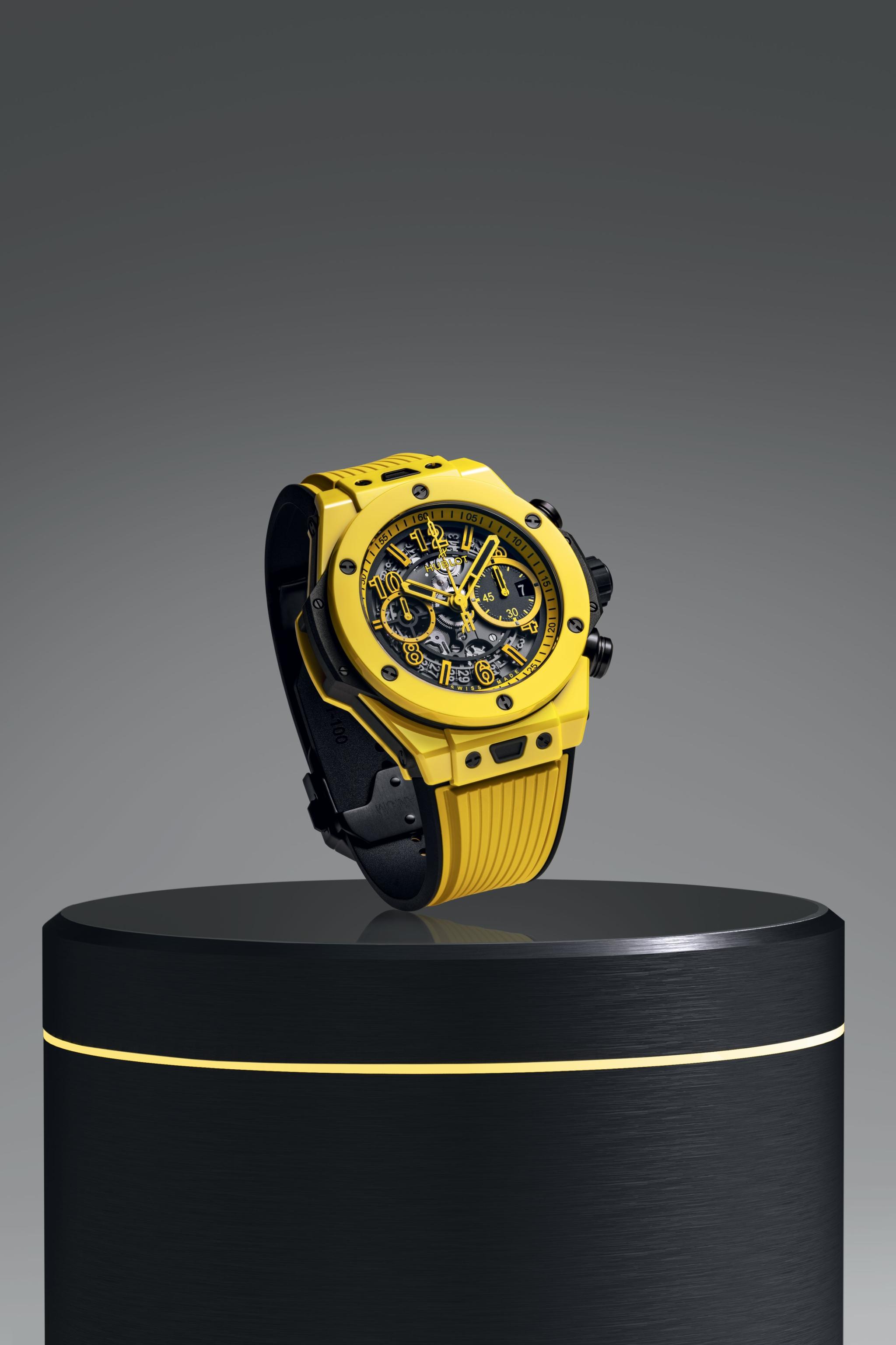 Men's watch / unisex  HUBLOT, Big Bang Unico Yellow Magic / 44mm, SKU: 421.CY.471Y.RX | watchphilosophy.co.uk