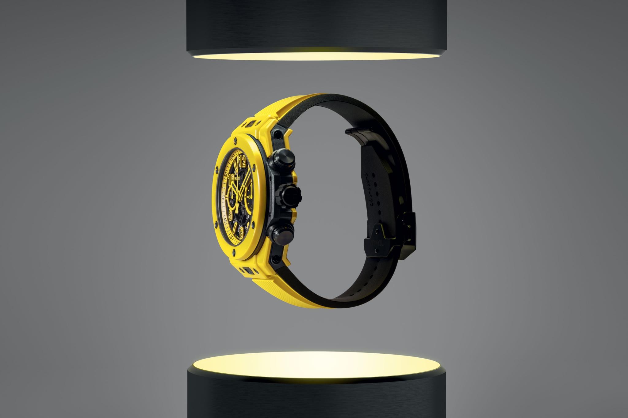 Men's watch / unisex  HUBLOT, Big Bang Unico Yellow Magic / 44mm, SKU: 421.CY.471Y.RX | watchphilosophy.co.uk