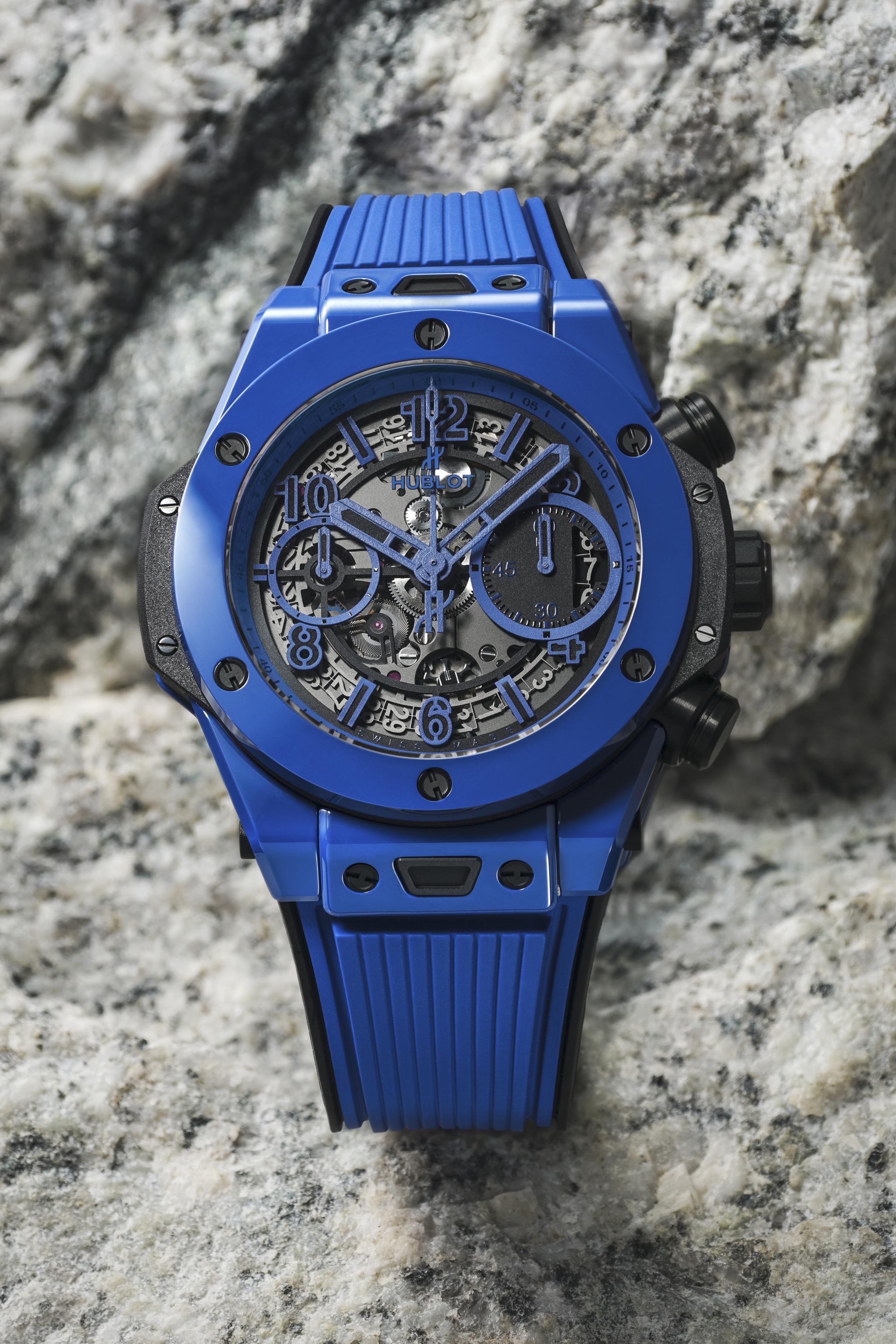 Men's watch / unisex  HUBLOT, Big Bang Unico Blue Magic / 42mm, SKU: 441.ES.5119.RX | watchphilosophy.co.uk