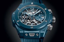 Men's watch / unisex  HUBLOT, Big Bang Unico Petrol Blue Ceramic / 42mm, SKU: 441.ES.5121.RX | watchphilosophy.co.uk