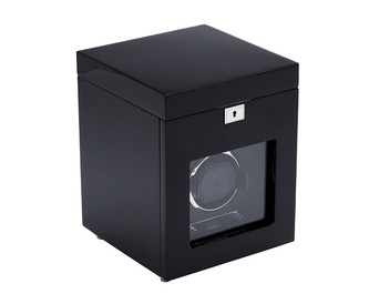  WOLF 1834, Savoy Single Watch Winder With Storage, SKU: 454570 | watchphilosophy.co.uk