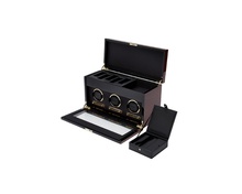  WOLF 1834, Savoy Triple Watch Winder With Storage, SKU: 454710 | watchphilosophy.co.uk