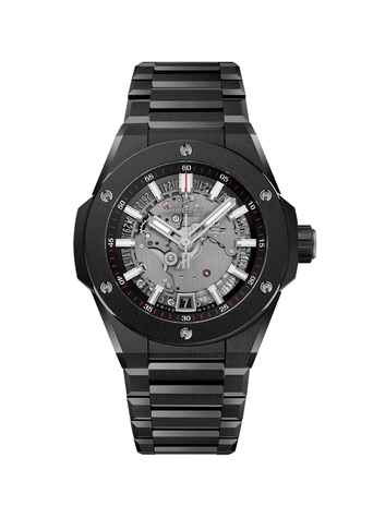 Men's watch / unisex  HUBLOT, Big Bang Integrated Time Only Black Magic / 40mm, SKU: 456.CX.0170.CX | watchphilosophy.co.uk