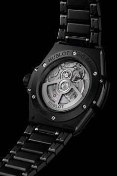 Men's watch / unisex  HUBLOT, Big Bang Integrated Time Only Black Magic / 40mm, SKU: 456.CX.0170.CX | watchphilosophy.co.uk