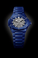 Men's watch / unisex  HUBLOT, Big Bang Integrated Time Only Blue Indigo Ceramic / 40mm, SKU: 456.EX.5129.EX | watchphilosophy.co.uk