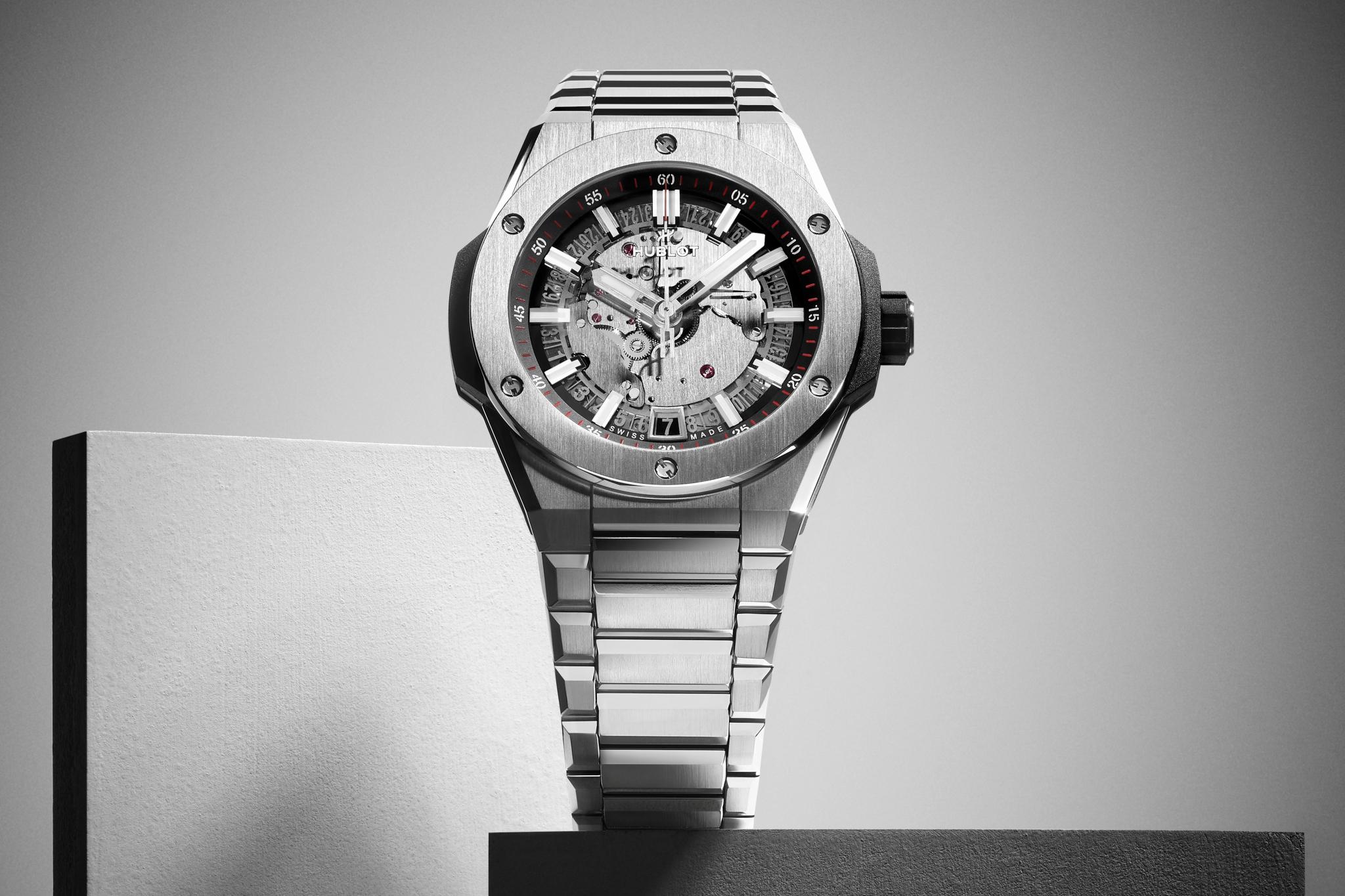 Men's watch / unisex  HUBLOT, Big Bang Integrated Time Only Titanium / 40mm, SKU: 456.NX.0170.NX | watchphilosophy.co.uk