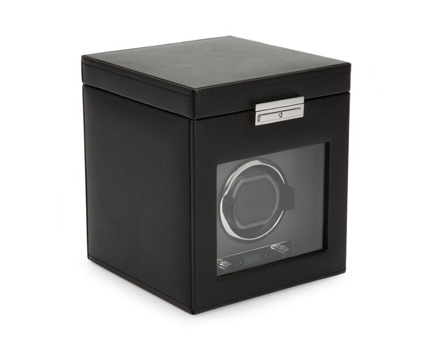  WOLF 1834, Viceroy Single Watch Winder With Storage, SKU: 456102 | watchphilosophy.co.uk