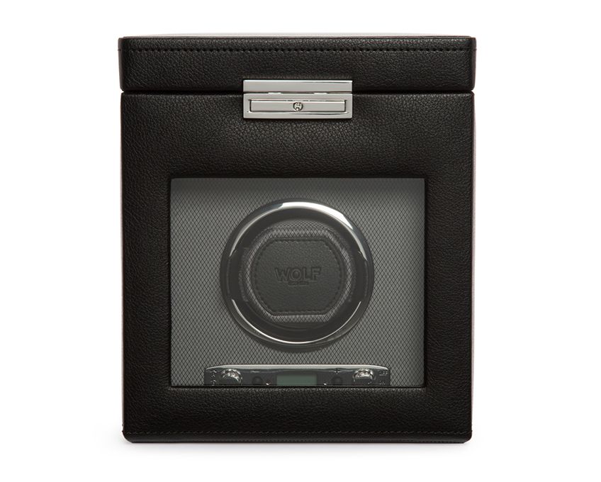  WOLF 1834, Viceroy Single Watch Winder With Storage, SKU: 456102 | watchphilosophy.co.uk