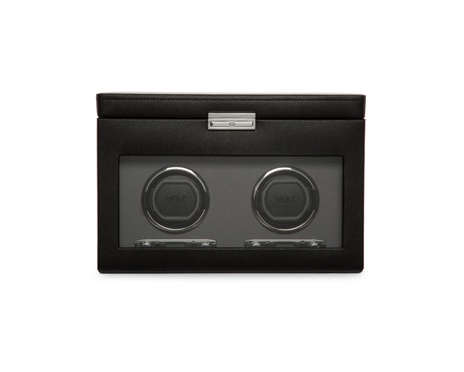  WOLF 1834, Viceroy Double Watch Winder With Storage, SKU: 456202 | watchphilosophy.co.uk