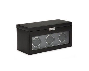  WOLF 1834, Viceroy Triple Watch Winder With Storage, SKU: 456302 | watchphilosophy.co.uk