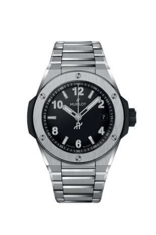 Men's watch / unisex  HUBLOT, Big Bang Integrated Time Only Titanium / 38mm, SKU: 457.NX.1270.NX | watchphilosophy.co.uk