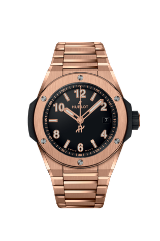 Men's watch / unisex  HUBLOT, Big Bang Integrated Time Only King Gold / 38mm, SKU: 457.OX.1280.OX | watchphilosophy.co.uk