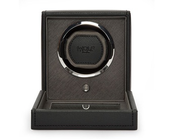  WOLF 1834, Cub Single Watch Winder With Cover, SKU: 461103 | watchphilosophy.co.uk