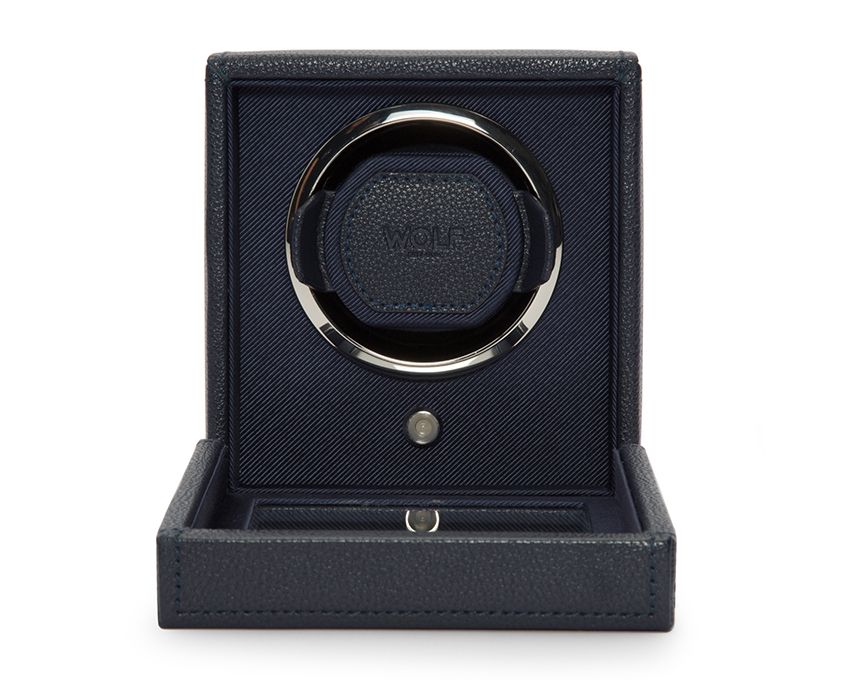  WOLF 1834, Cub Single Watch Winder With Cover, SKU: 461117 | watchphilosophy.co.uk