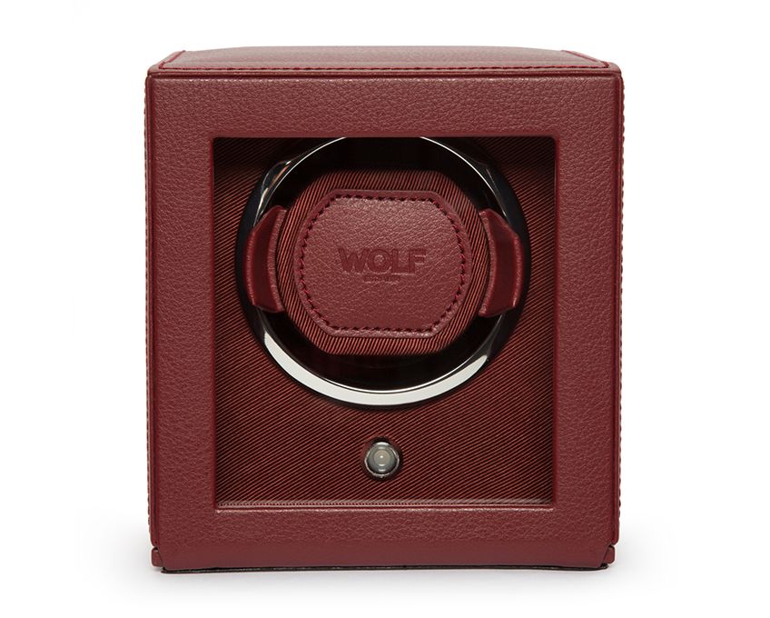  WOLF 1834, Cub Single Watch Winder With Cover, SKU: 461126 | watchphilosophy.co.uk