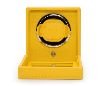  WOLF 1834, Cub Single Watch Winder With Cover, SKU: 461192 | watchphilosophy.co.uk