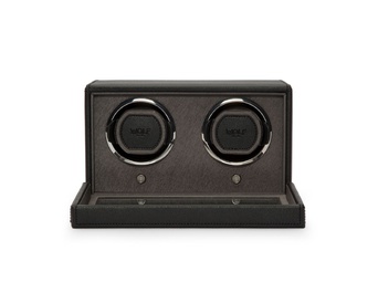  WOLF 1834, Cub Double Watch Winder With Cover, SKU: 461203 | watchphilosophy.co.uk