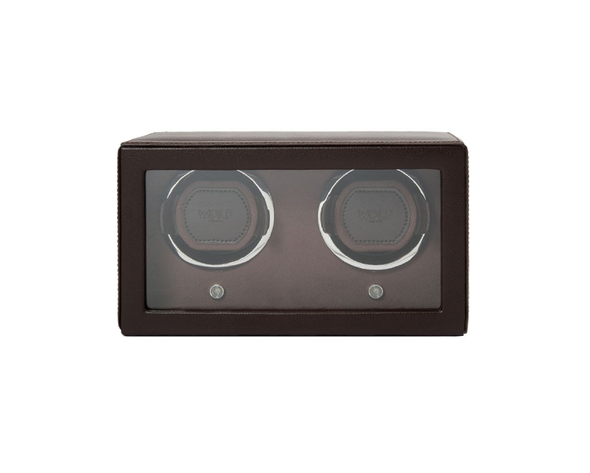  WOLF 1834, Cub Double Watch Winder With Cover, SKU: 461206 | watchphilosophy.co.uk